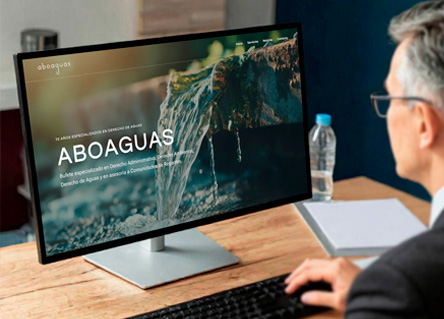 Logotipo de P�gina web para Aboaguas