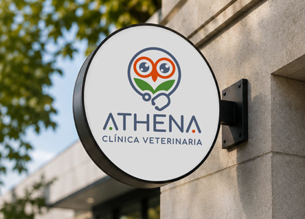 Logotipo de Athena Cl�nica Veterinaria