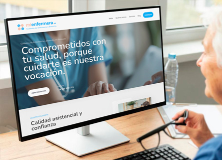 Logotipo de mienfermera.es